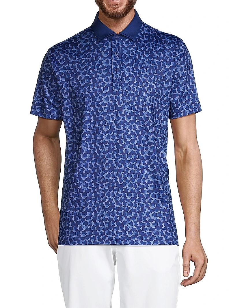 Norton Printed Polo Shirt