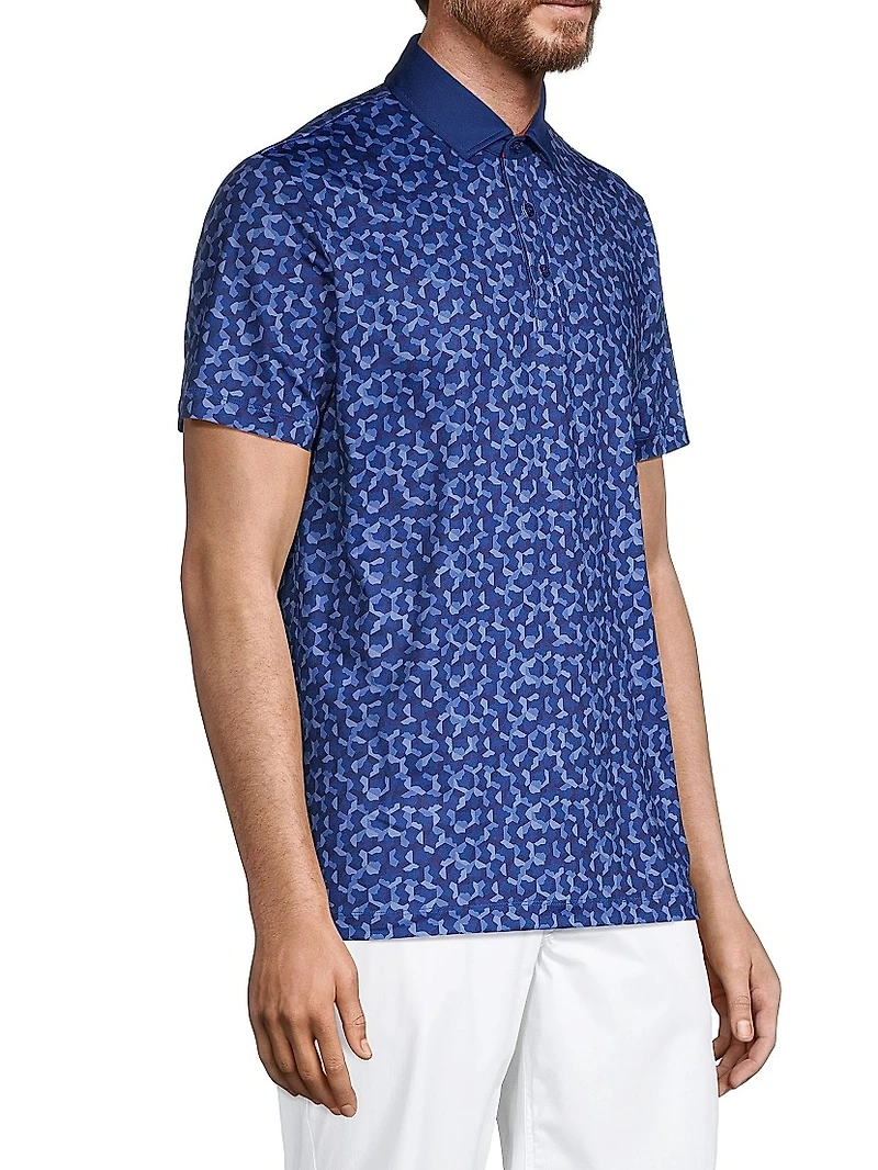 Norton Printed Polo Shirt
