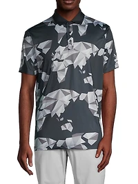 Bond Origami Print Polo