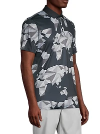 Bond Origami Print Polo