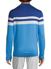 Cooper Striped Half-Zip Sweater