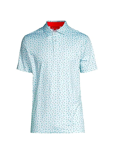 Ashby Floral Polo