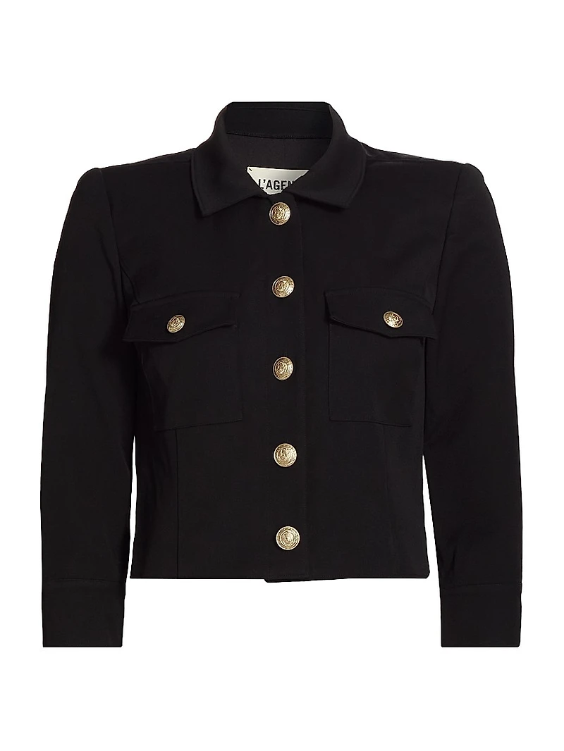 Kumi Twill Crop Jacket