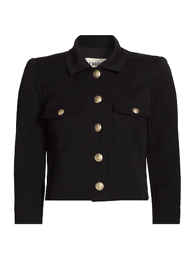 Kumi Twill Crop Jacket
