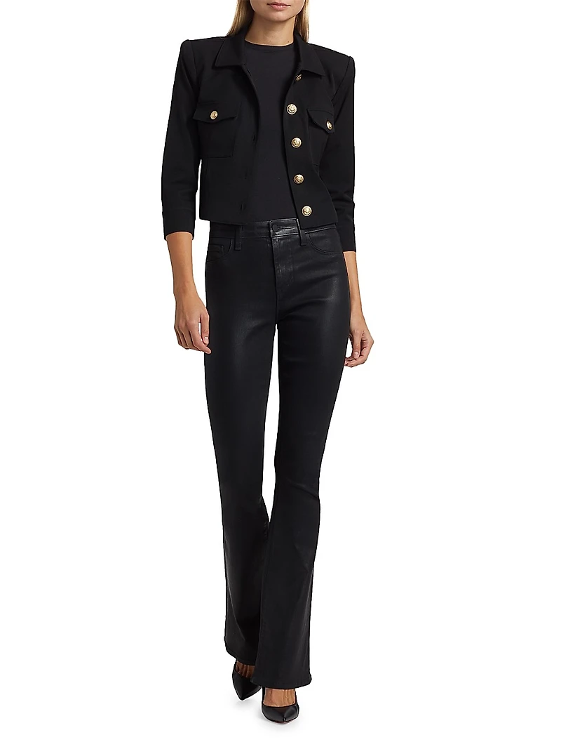 Kumi Twill Crop Jacket