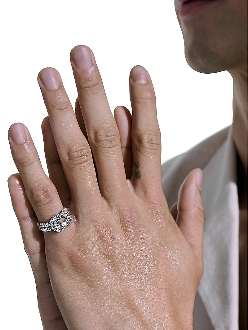 Love Knot Sterling Silver Ring