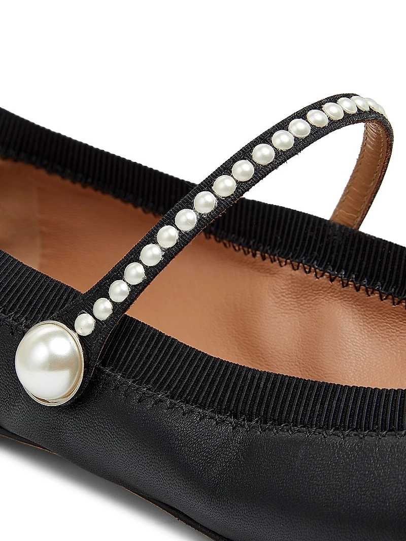 Romy Leather Flats