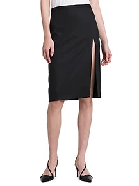 Side Slit Pencil Skirt