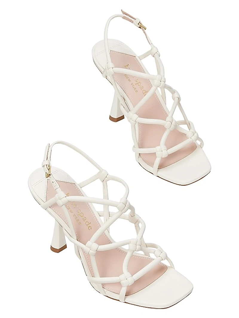 Coco 90MM Leather Sandals