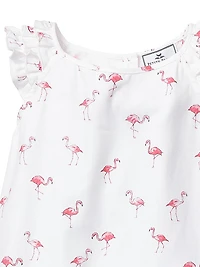 Little Kid's & Kid's Flamingos Amelie Shorts Pajama Set