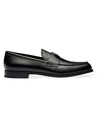Men's Brushed Leather Loafers