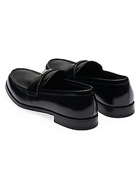 Men's Brushed Leather Loafers