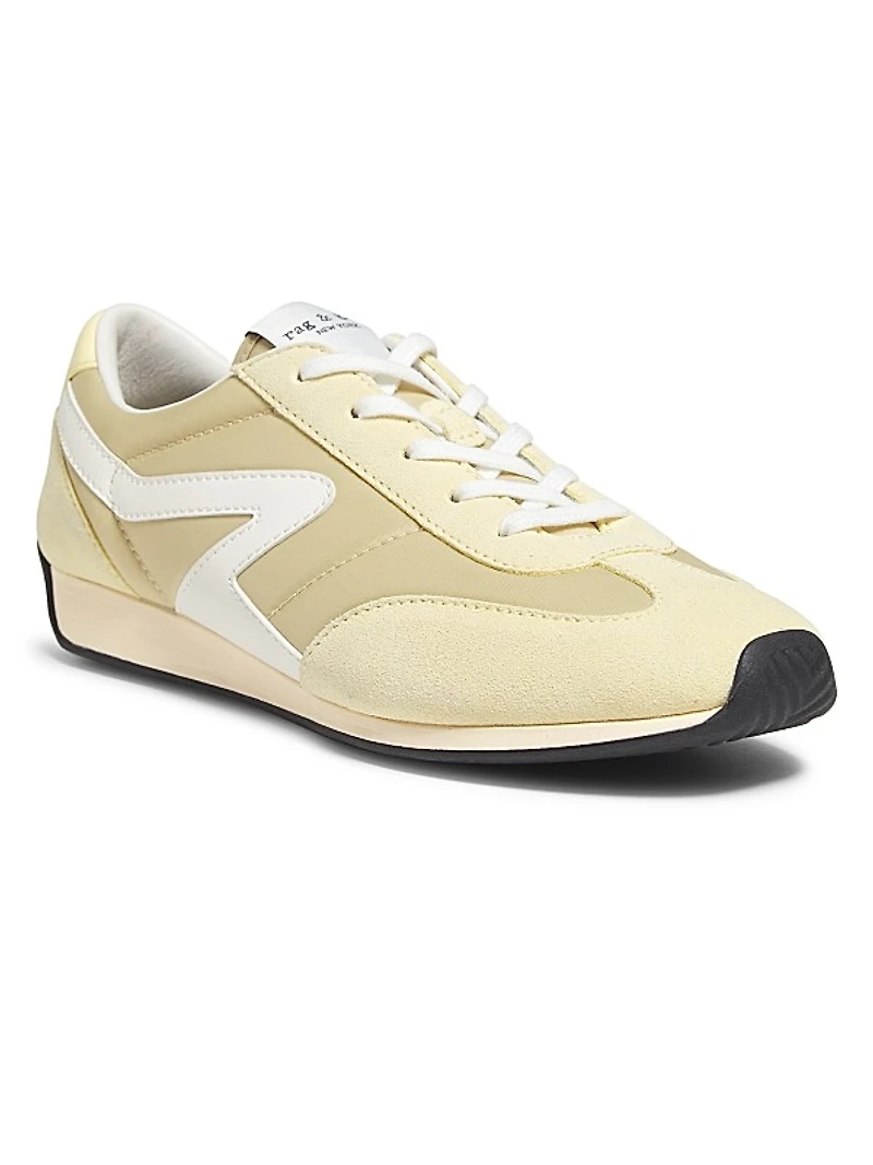 Retro Runner Slim Low-Top Sneakers