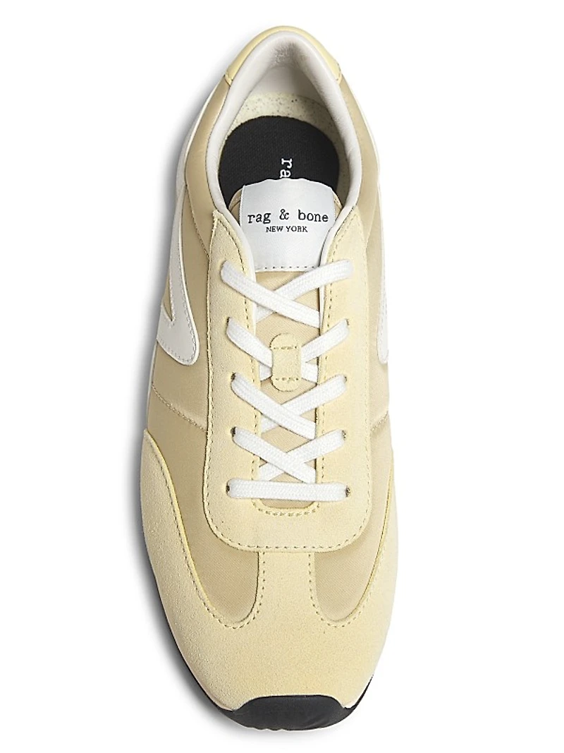 Retro Runner Slim Low-Top Sneakers