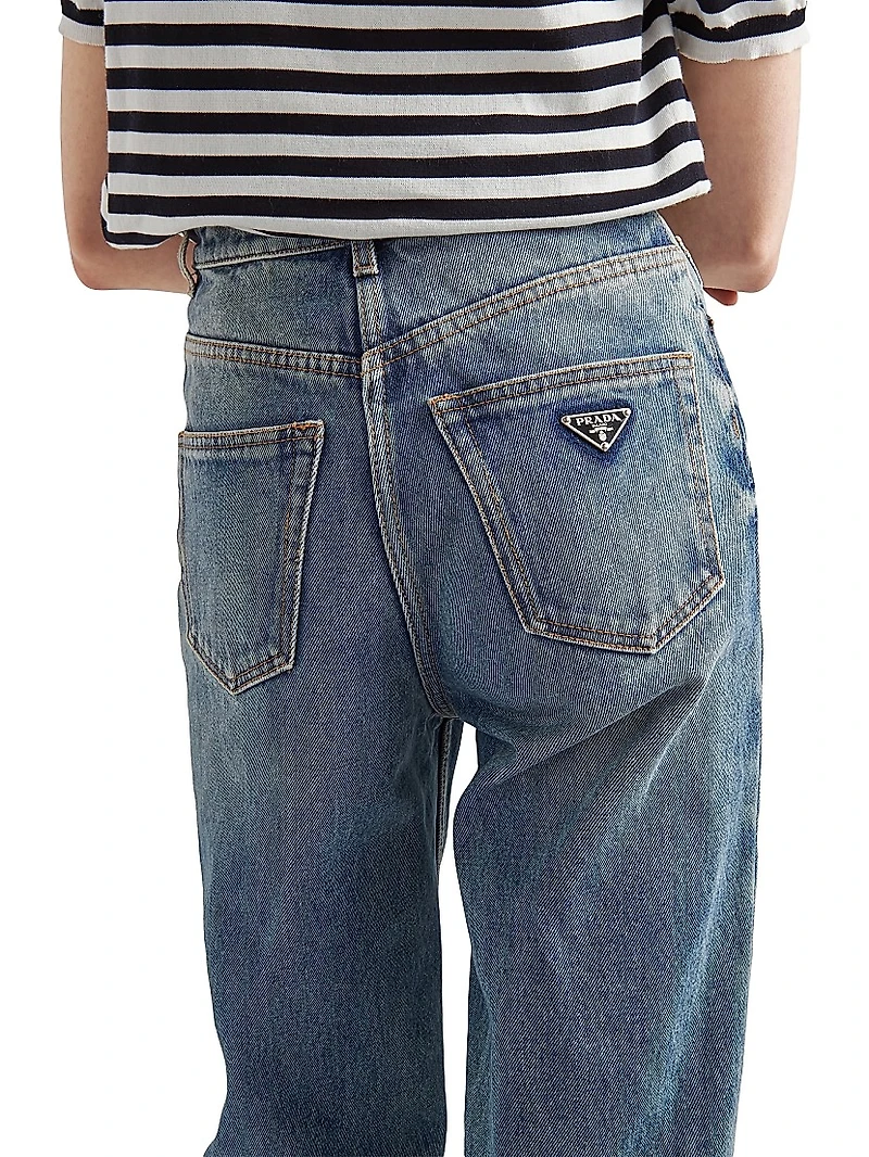Five-Pocket Denim Jeans