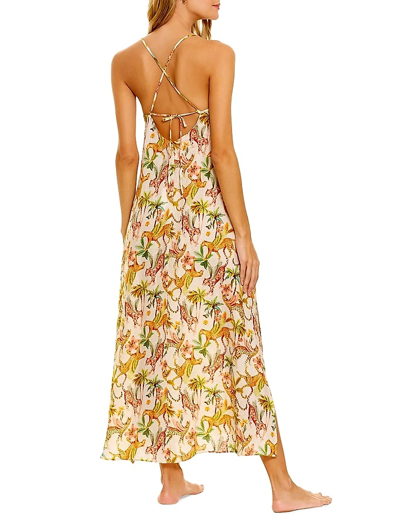 Summer Soirée Frida Pegasus Maxi Dress