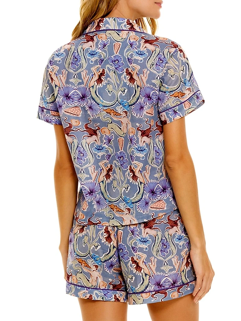 Summer Soirée Nina 2-Piece Cotton Pajama Set