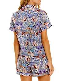 Summer Soirée Nina 2-Piece Cotton Pajama Set