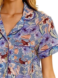 Summer Soirée Nina 2-Piece Cotton Pajama Set