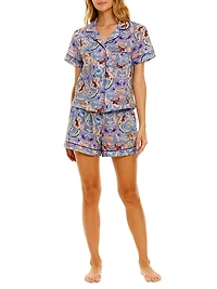 Summer Soirée Nina 2-Piece Cotton Pajama Set