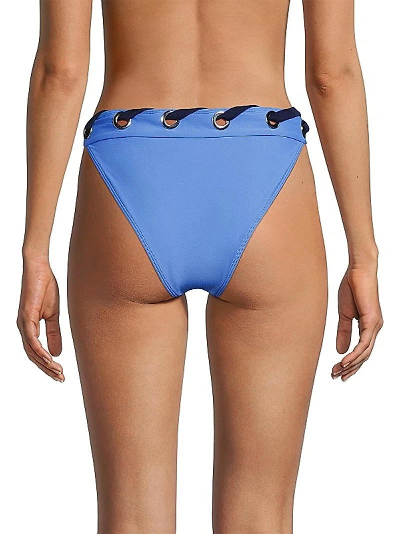 Luvenia High-Waist Bikini Bottom
