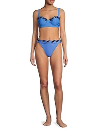 Luvenia High-Waist Bikini Bottom