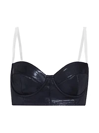 Bonded Corset Bra Bikini Top