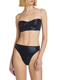 Bonded Corset Bra Bikini Top