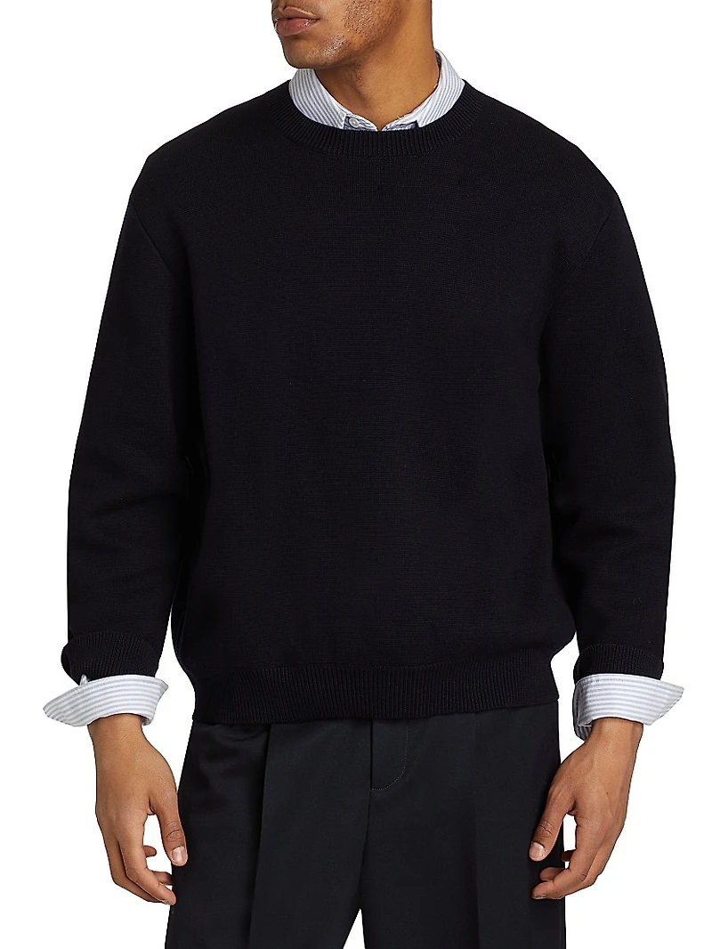 Leland Wool & Silk-Blend Sweater