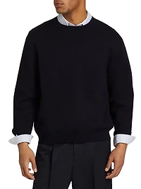 Leland Wool & Silk-Blend Sweater