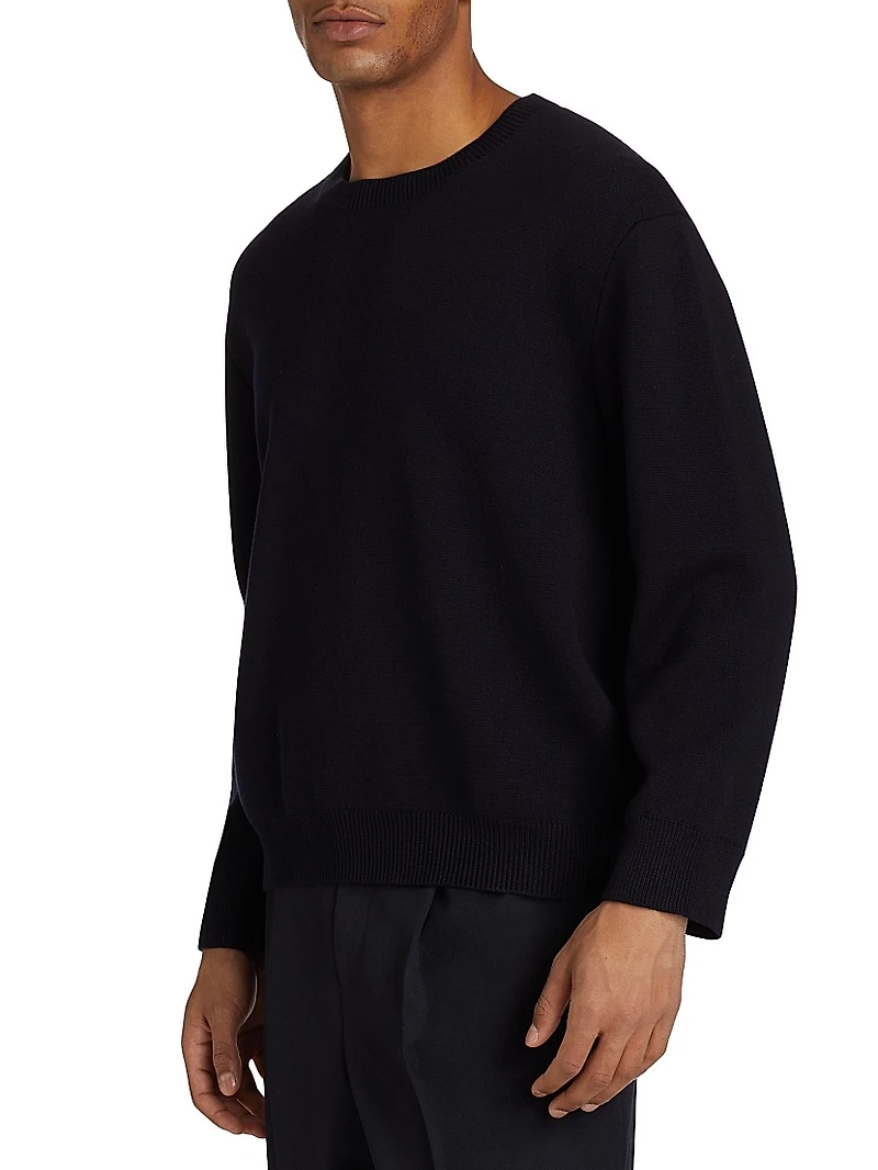 Leland Wool & Silk-Blend Sweater