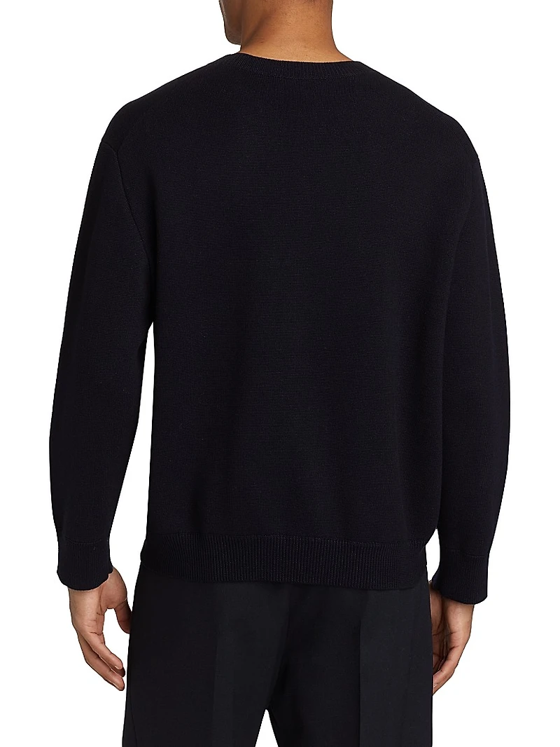 Leland Wool & Silk-Blend Sweater