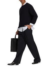 Leland Wool & Silk-Blend Sweater