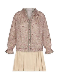 Harper Floral Cotton Top