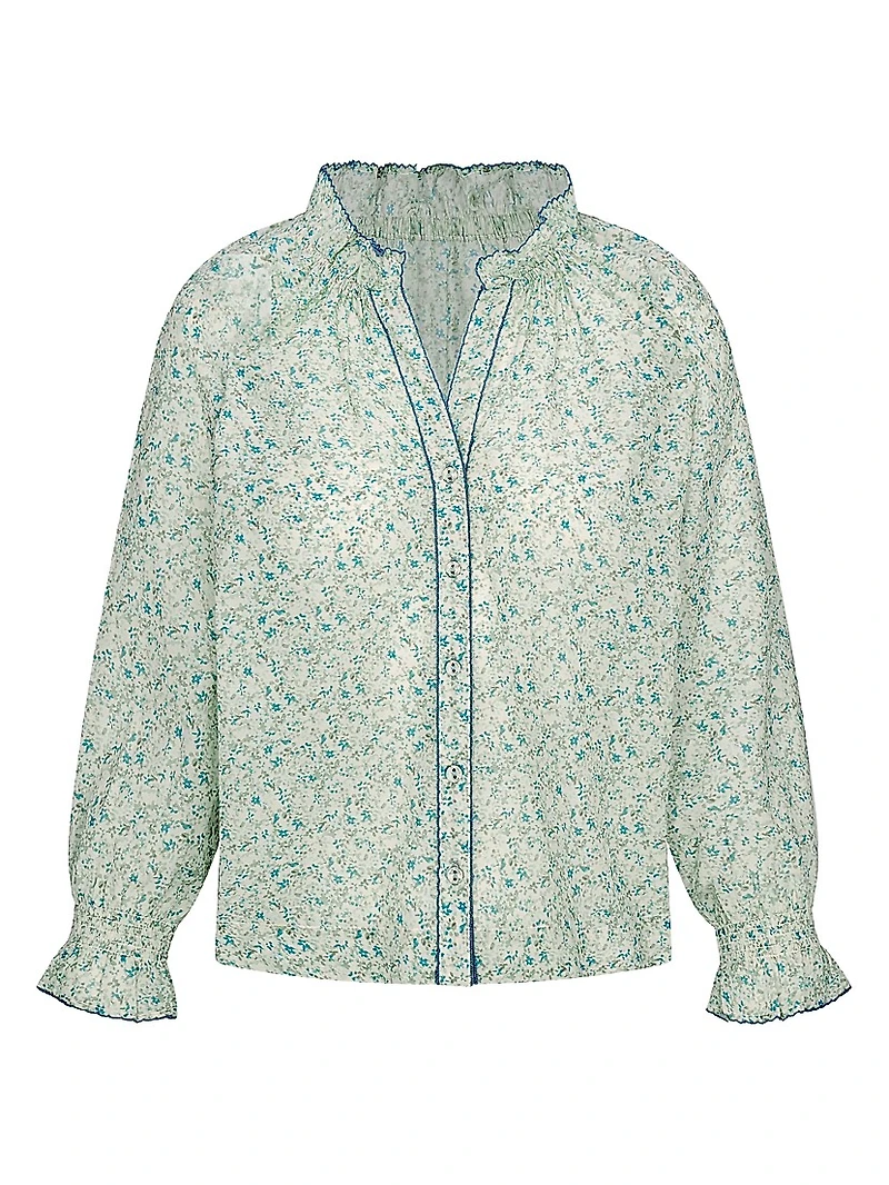 Harper Floral Cotton Top