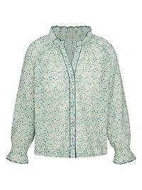 Harper Floral Cotton Top