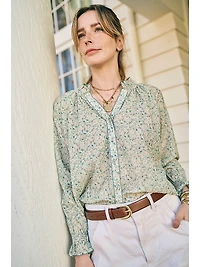 Harper Floral Cotton Top