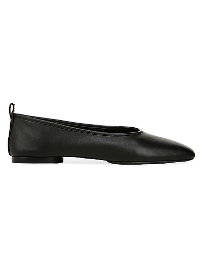 Vivian Leather Flats