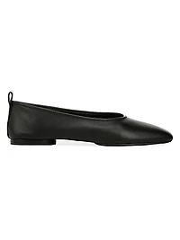Vivian Leather Flats