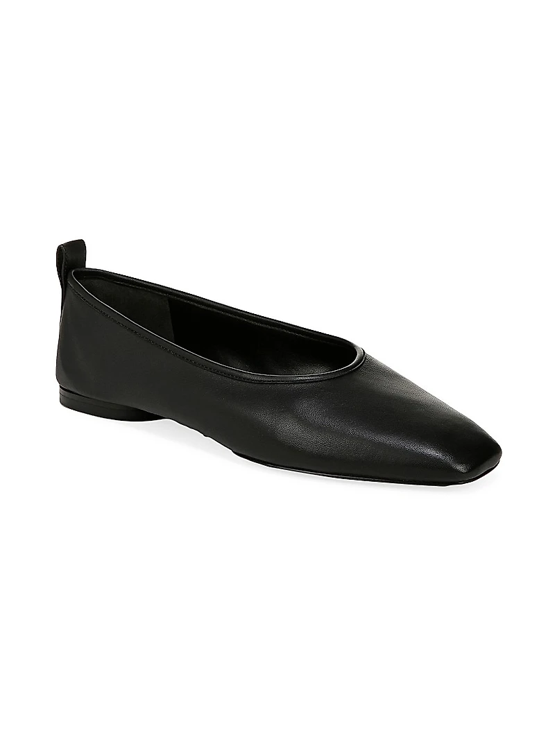 Vivian Leather Flats