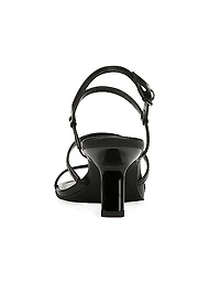 Josie Leather Caged Sandals