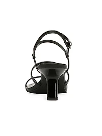 Josie Leather Caged Sandals