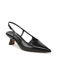 Bianca Leather Slingback Pumps
