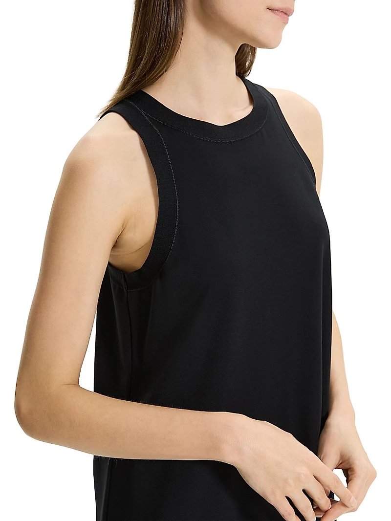 Interlock Knit Tank Dress