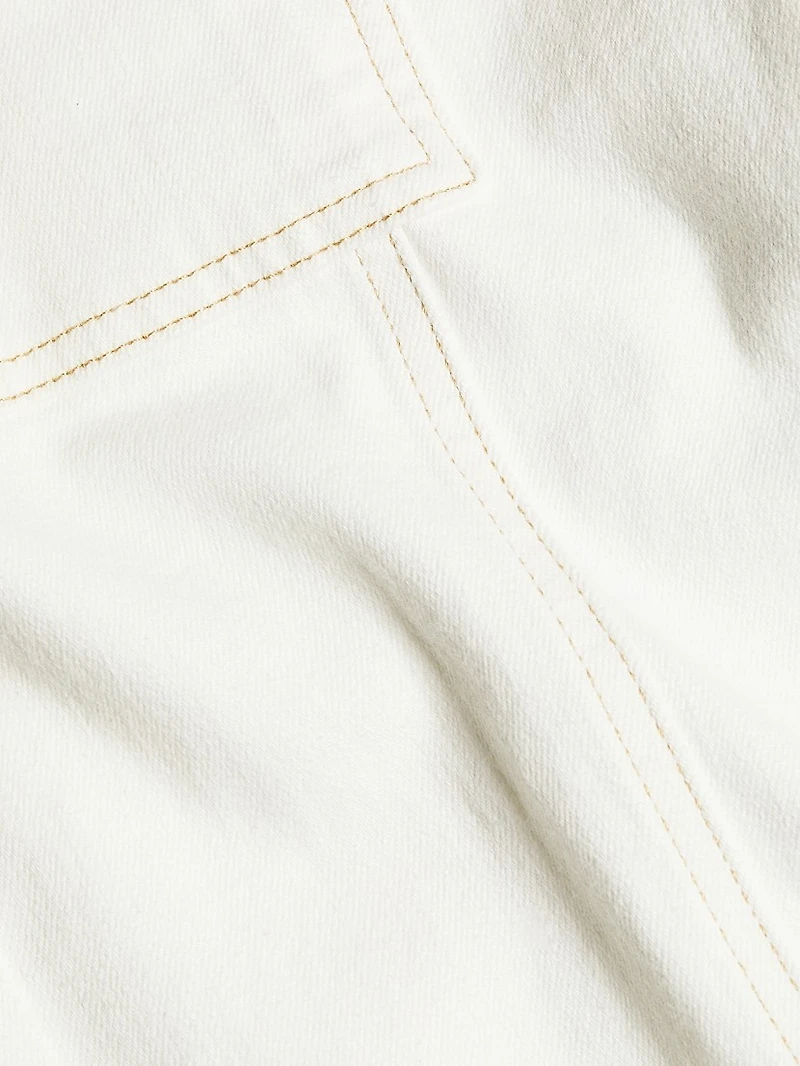Getty Wide-Leg Ankle-Crop Jeans