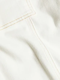 Getty Wide-Leg Ankle-Crop Jeans