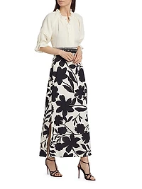 Billie Cotton Pintuck Top