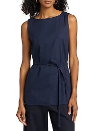 Holland Linen-Blend Tunic