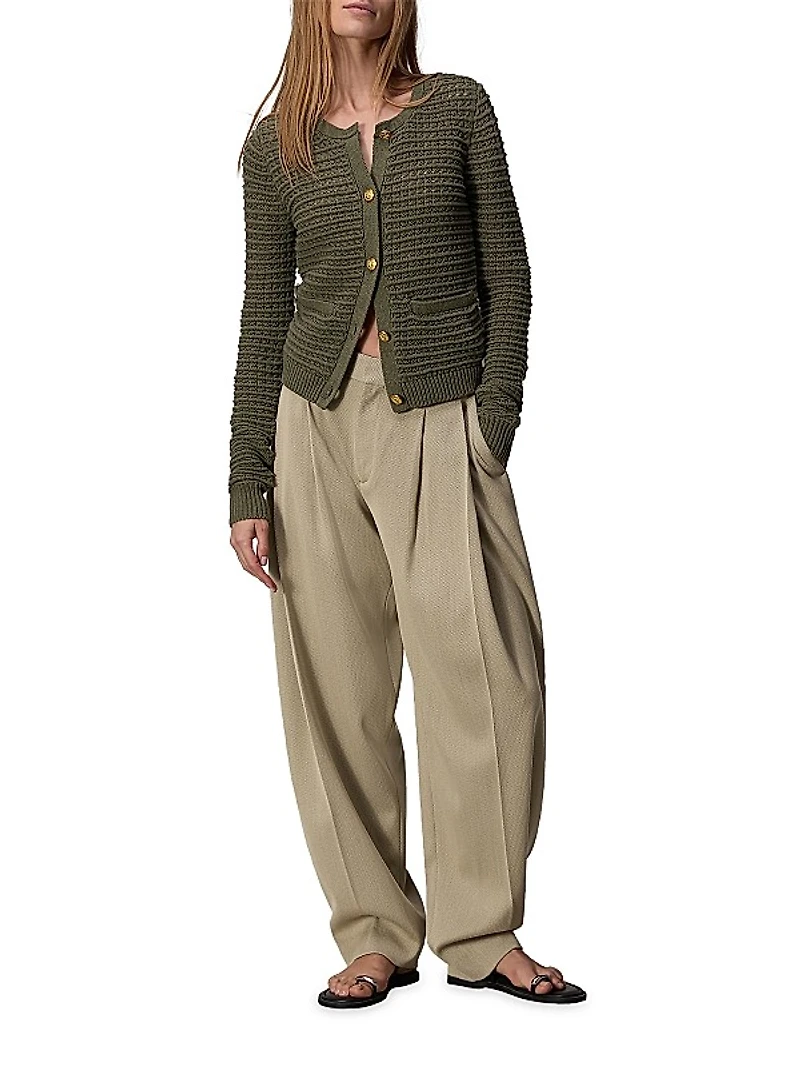 Marlee Cotton-Blend Cardigan