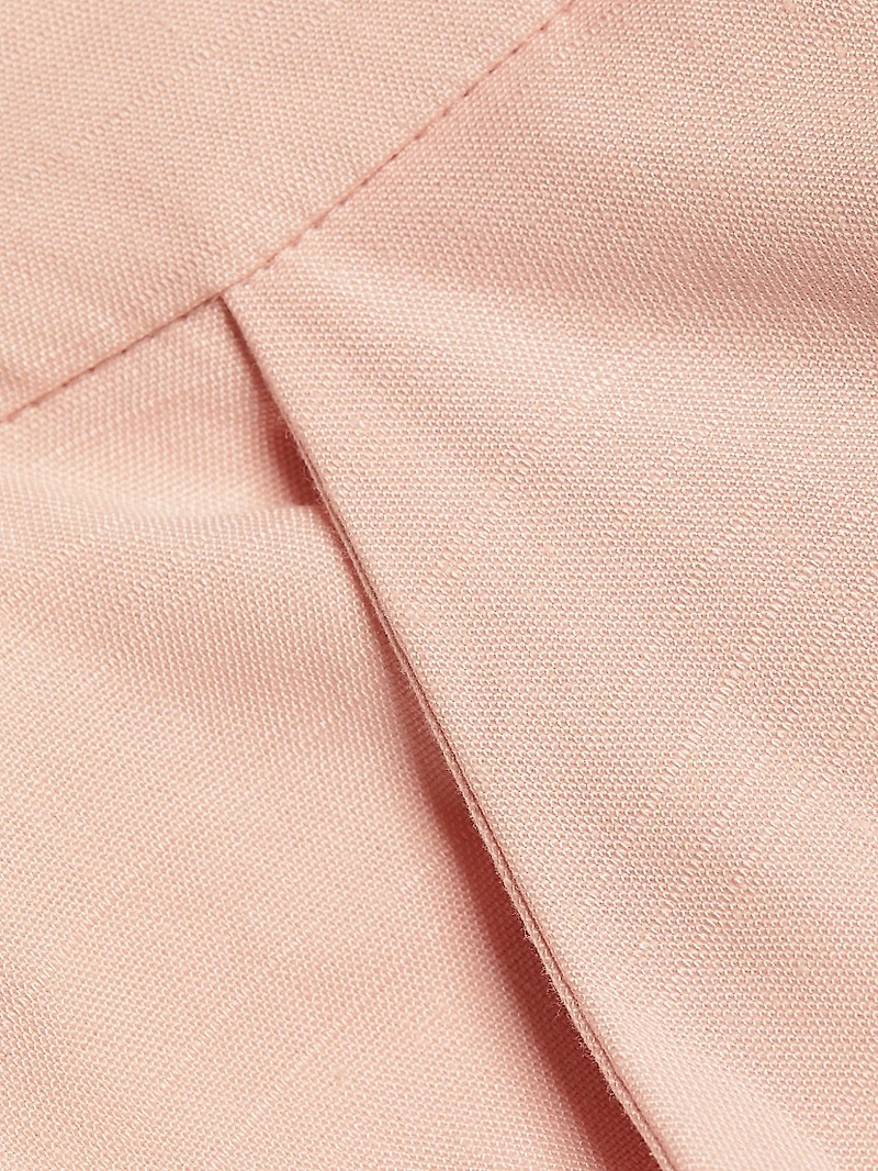 Brixton Linen-Blend Crop Pants